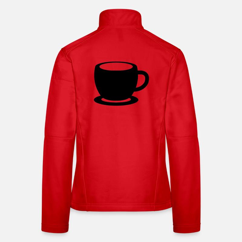 Tasse de thé Veste en tissu softshell Femme