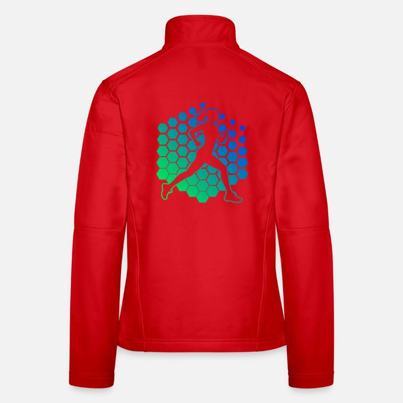 Idée cadeau pour une course à pied Veste en tissu softshell Femme