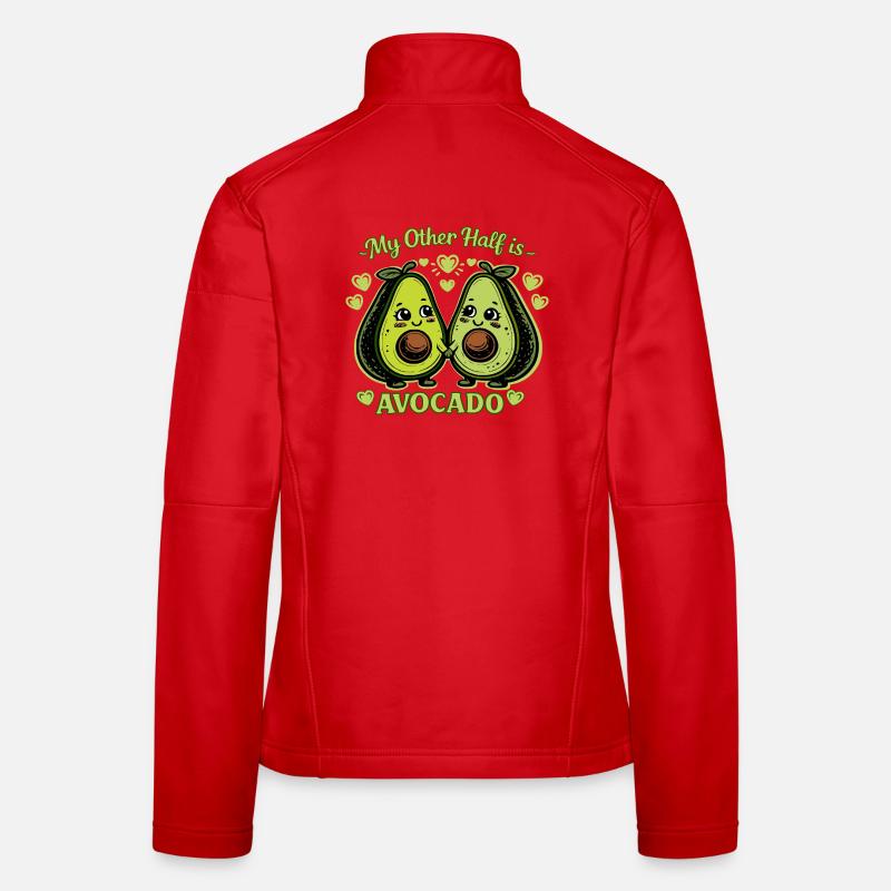 Mon autre moitié, c’est l’avocat Veste en tissu softshell Femme