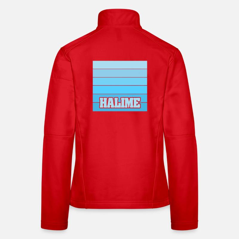 Halime als Maedchenname Frauen Softshelljacke