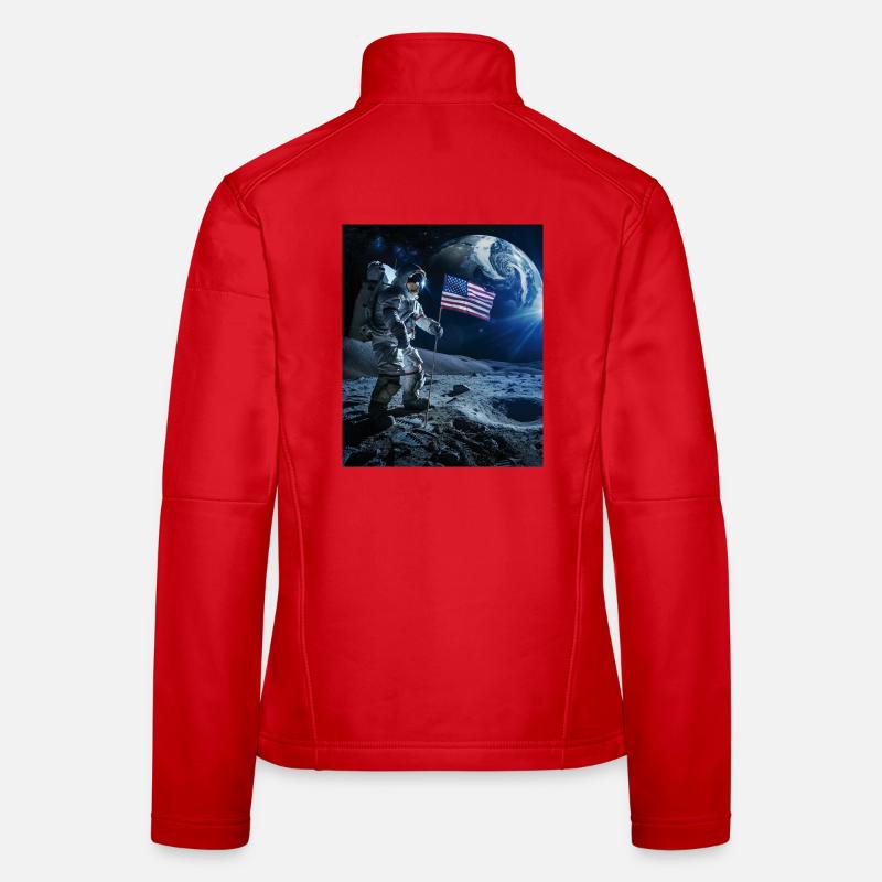 astronaute Veste en tissu softshell Femme