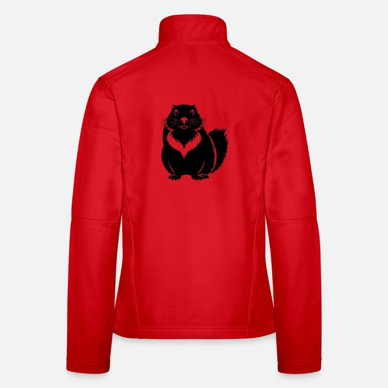 Marmotte Veste en tissu softshell Femme