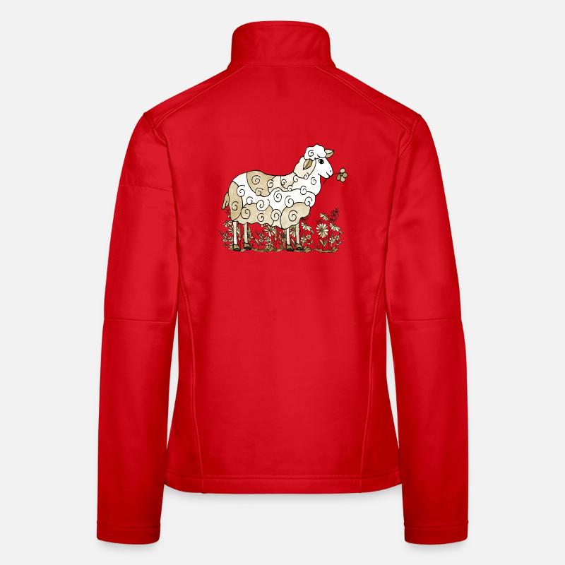Sheep Women's Softshell Jacket