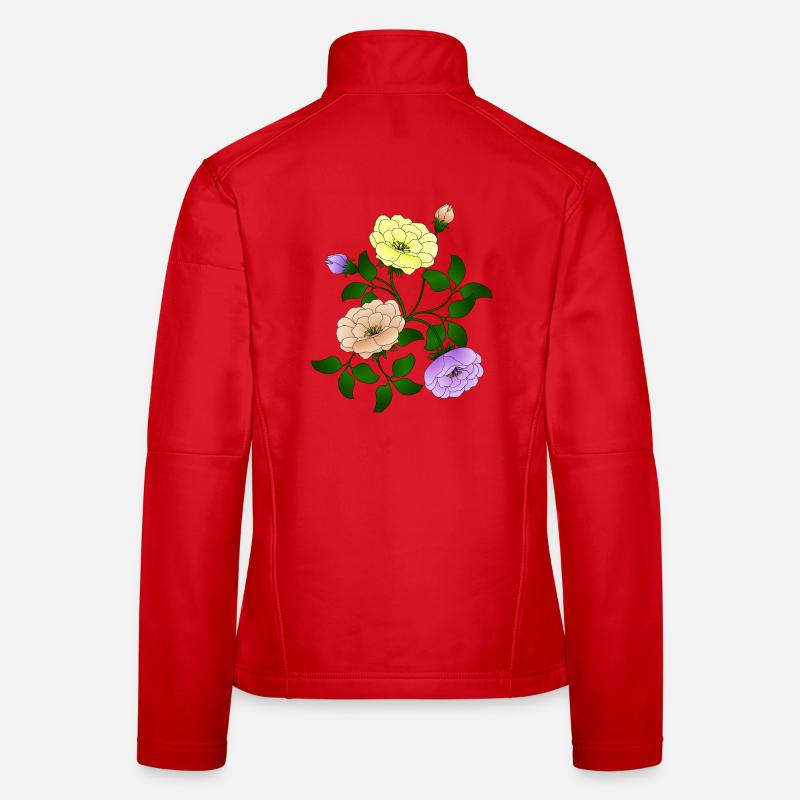 Flowers Women's Softshell Jacket