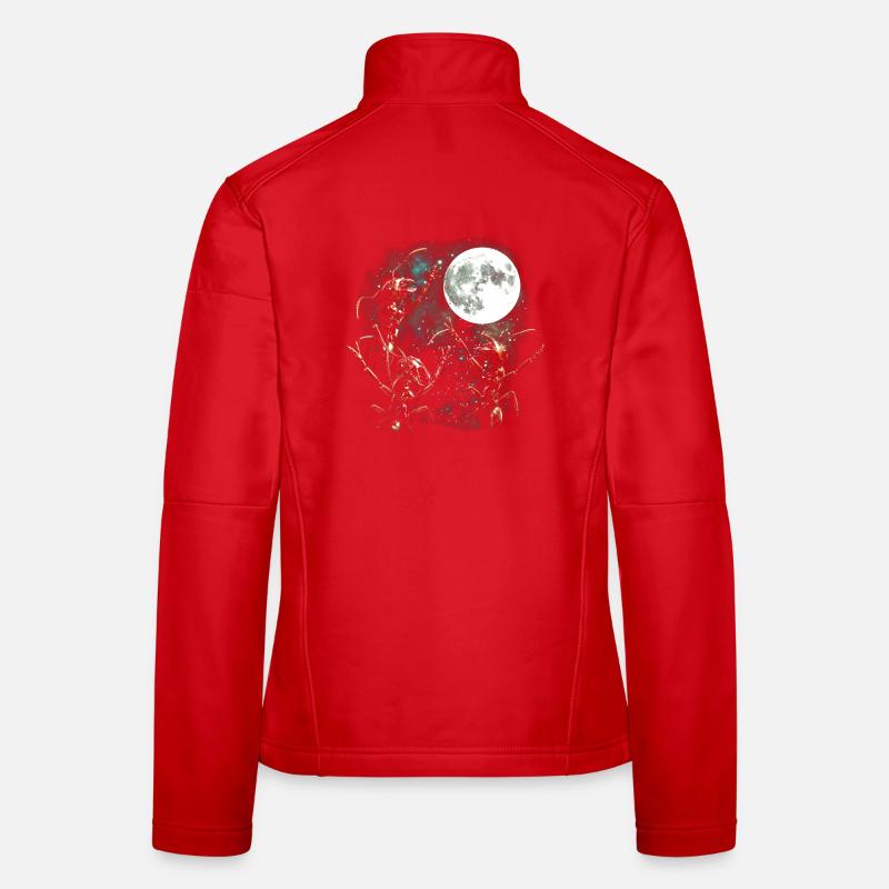 Aventure Anten de Nuit au clair de lune Veste en tissu softshell Femme