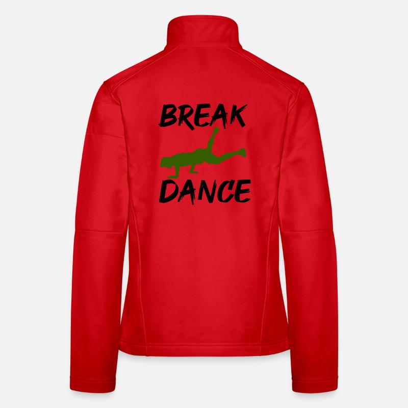 Breakdance Frauen Softshelljacke
