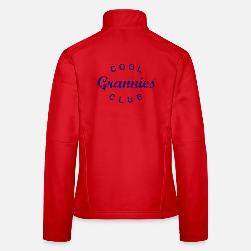 Cool Grannies Club Großmutter Muttertag Geschenk Frauen Softshelljacke