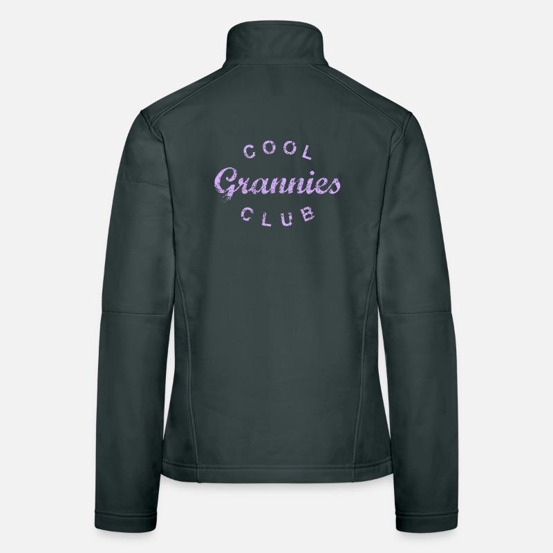 Cool Grannies Club Großmutter Muttertag Geschenk Frauen Softshelljacke