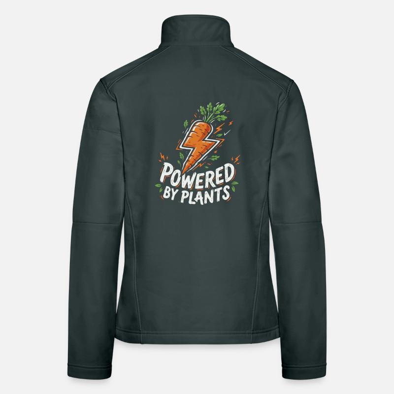 Powered by Plants - Carrot Women's Softshell Jacket