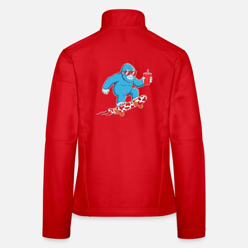 Blue Yeti Skate & Drink Veste en tissu softshell Femme