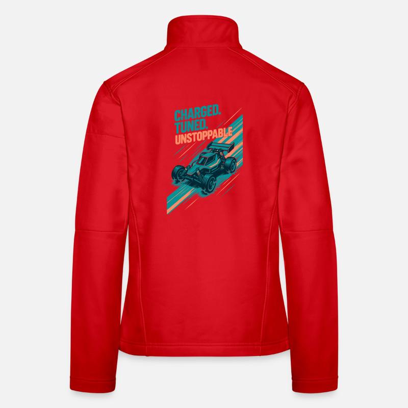 Loaded, tuned, unstoppable | RC Buggy Women's Softshell Jacket