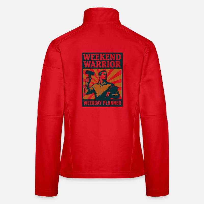 Weekend Warrior | Renovation Planner Women's Softshell Jacket
