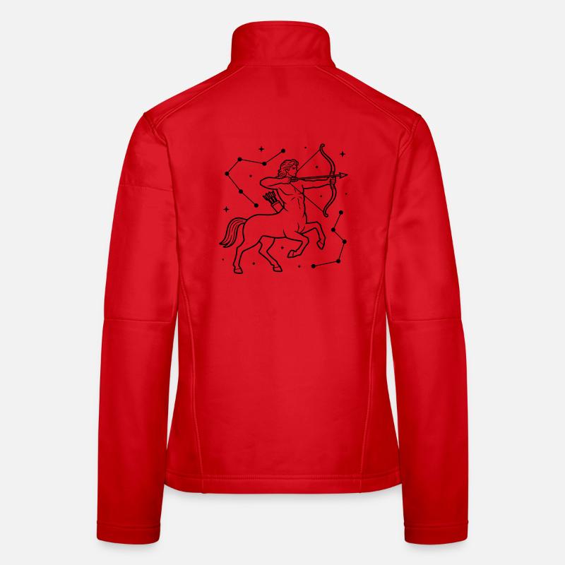 Sternzeichen Schütze Frauen Softshelljacke