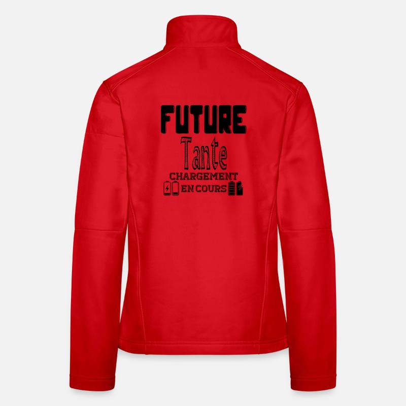 Future Aunt Loading In Progress Women's Softshell Jacket