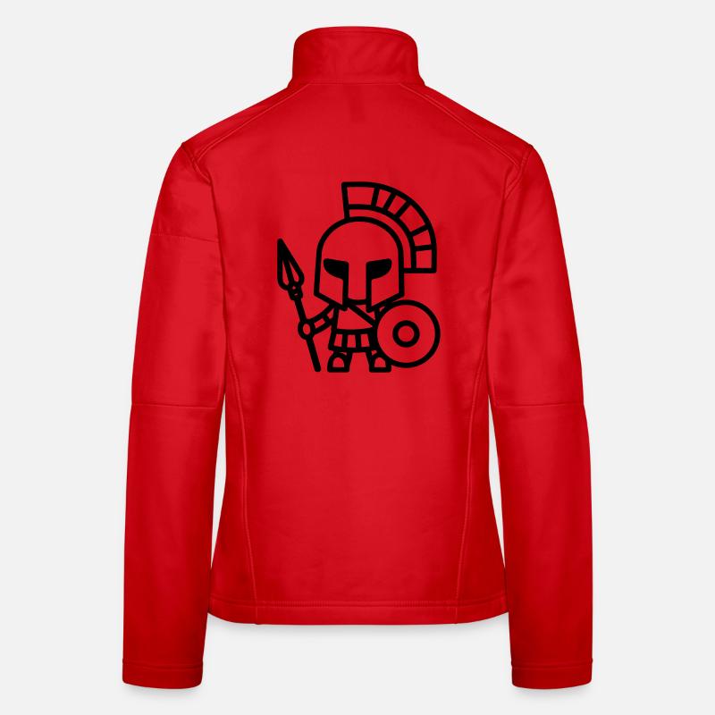 spartan Veste en tissu softshell Femme