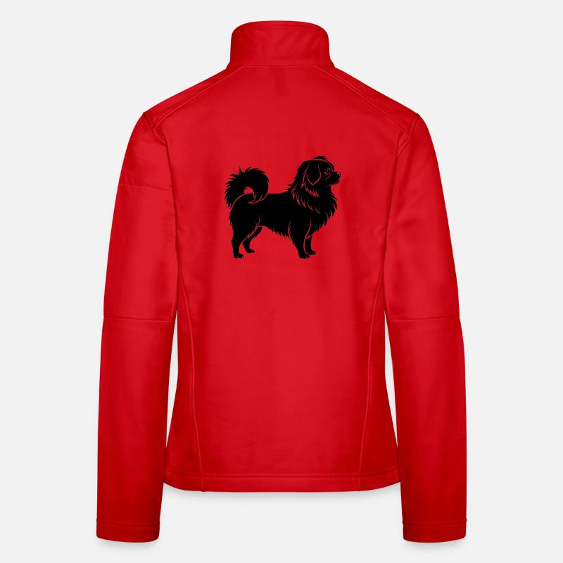 Pekingese Women's Softshell Jacket