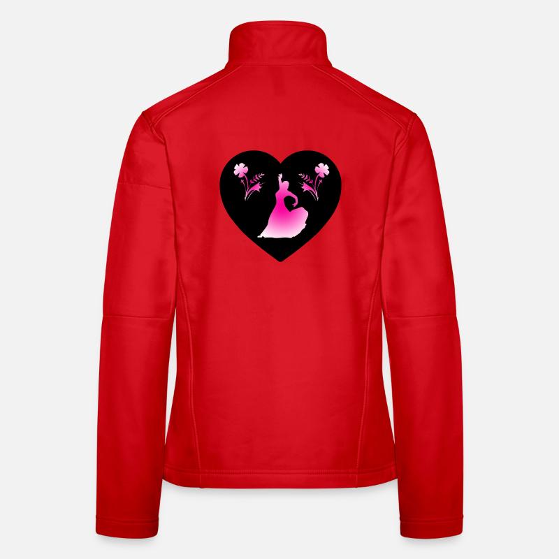 Danser Veste en tissu softshell Femme