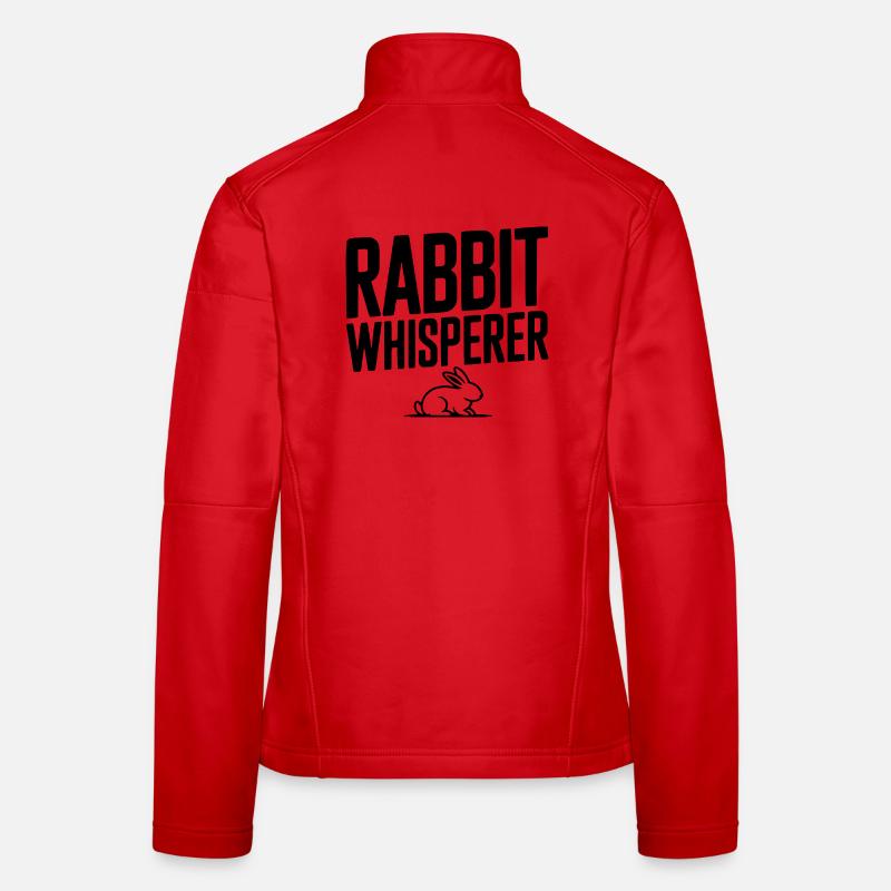 Le Chuchoteur de Lapins Veste en tissu softshell Femme