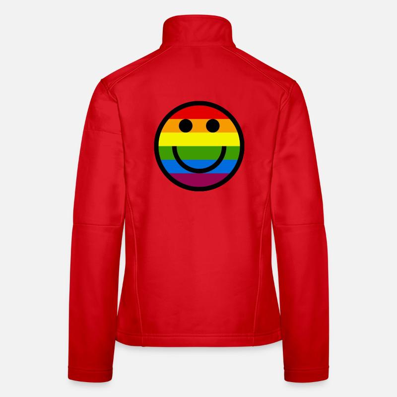 Pride Smile  Frauen Softshelljacke