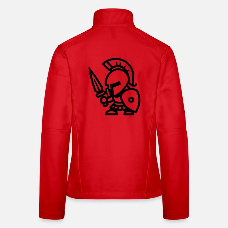 spartan Veste en tissu softshell Femme