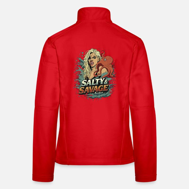 Salty & Savage Frauen Softshelljacke