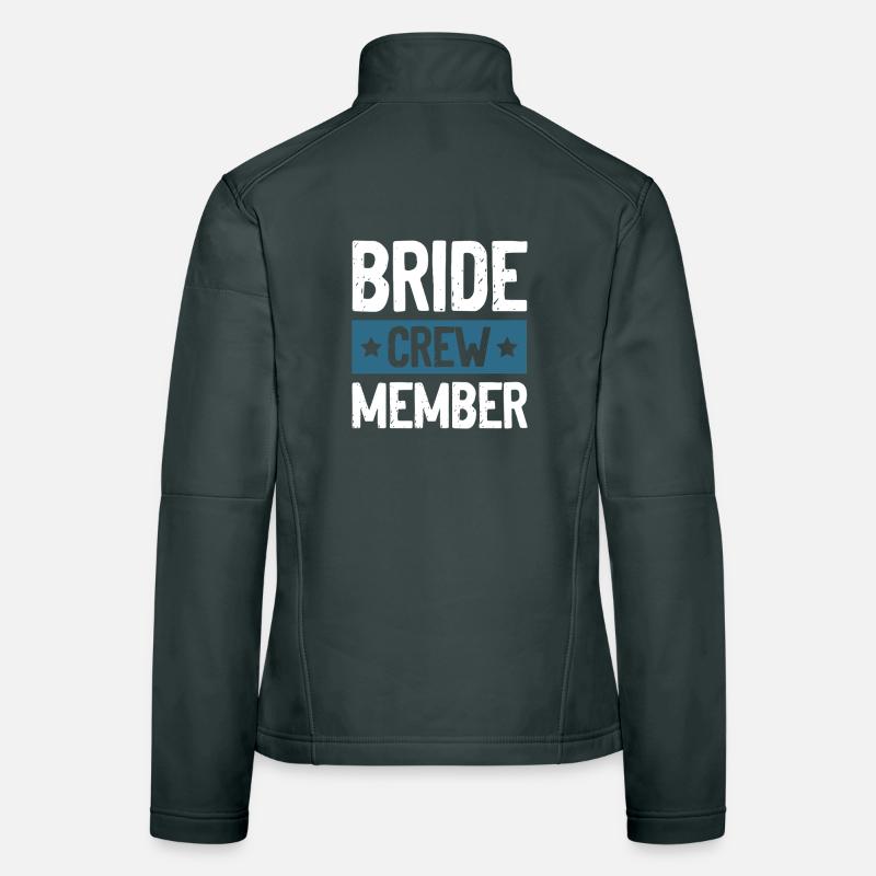 Bride Crew Frauen Softshelljacke