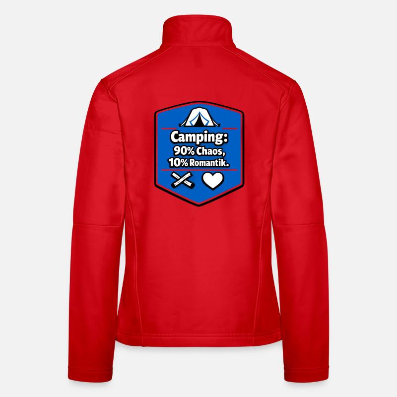 Wohnmobil Camping Campen Frauen Softshelljacke