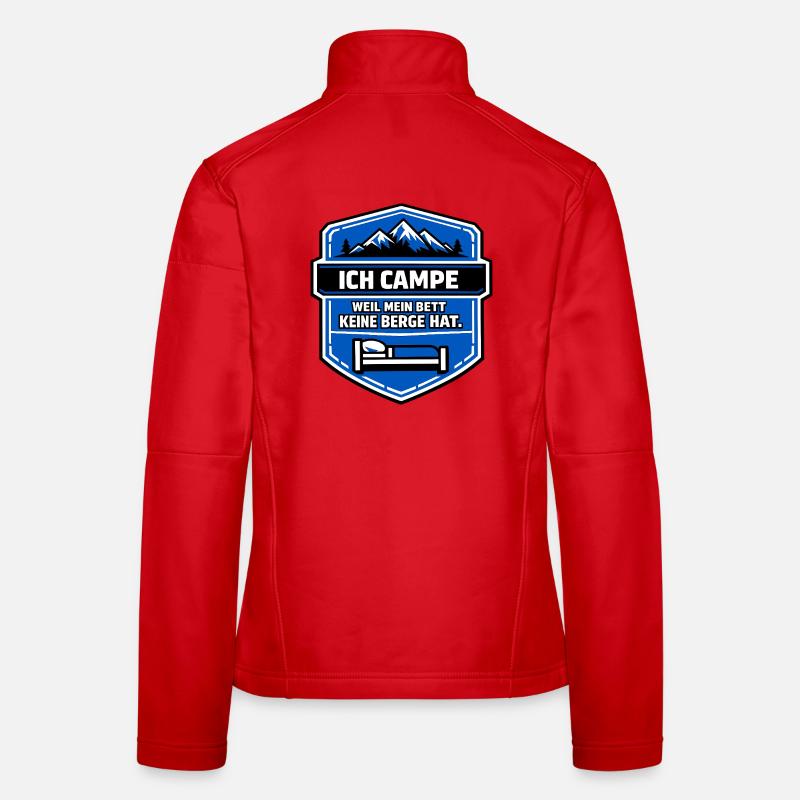 Wohnmobil Camping Frauen Softshelljacke