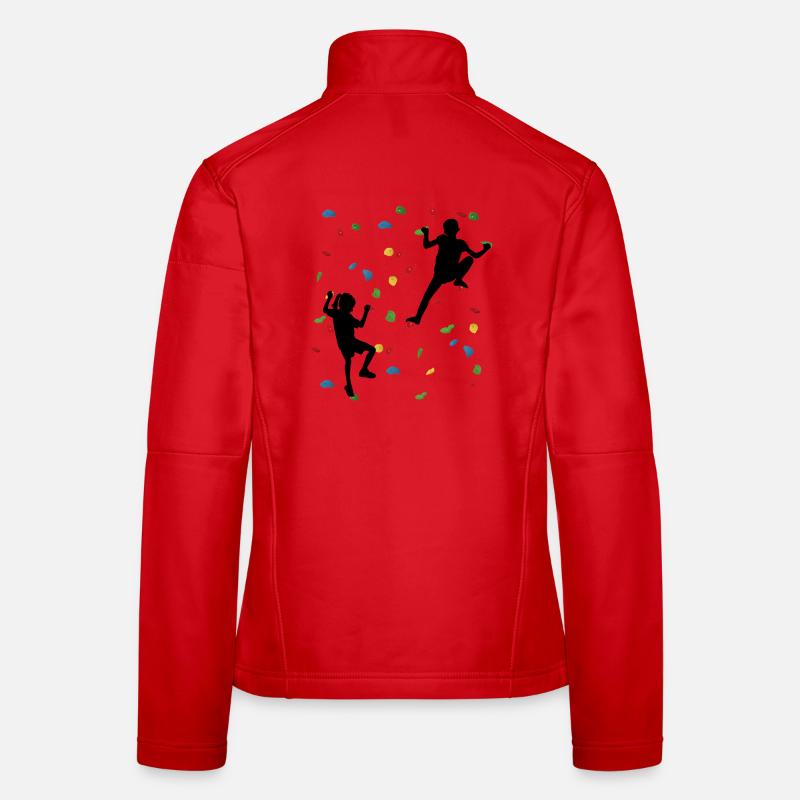 Climbing Wall Kids – Junge Kletterer Frauen Softshelljacke