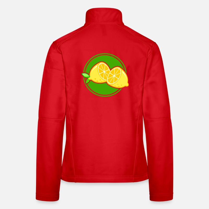 Zitrone Frauen Softshelljacke