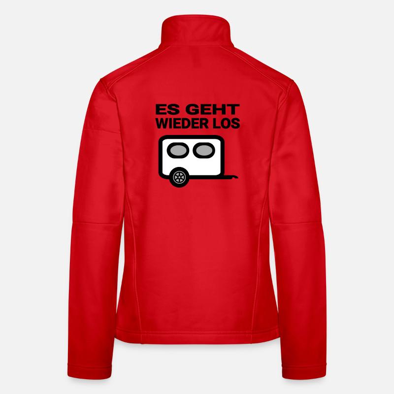 Camping Frauen Softshelljacke