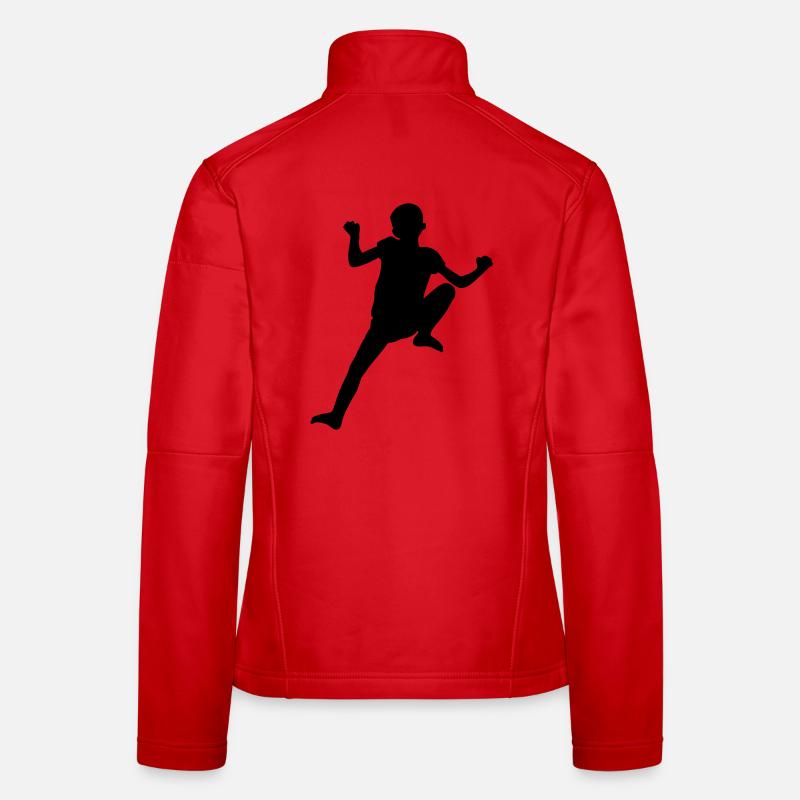 Spider Climber Boy – Aventure d’escalade Veste en tissu softshell Femme