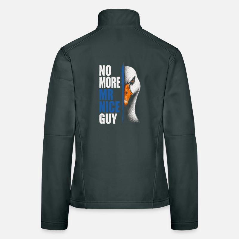 Plus un gars sympa – le canard révélé Veste en tissu softshell Femme