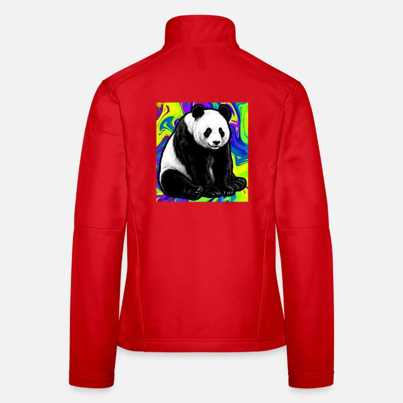 panda Veste en tissu softshell Femme