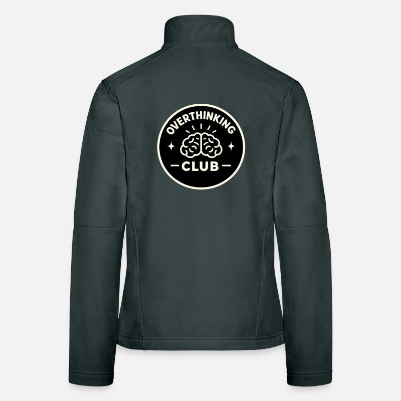 Club de réflexion excessive Veste en tissu softshell Femme
