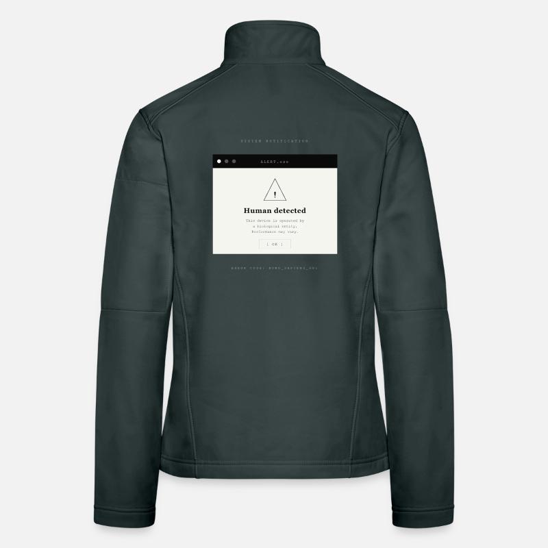 HUMAN DETECTED Veste en tissu softshell Femme