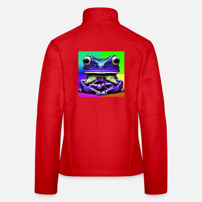 Frosch Frauen Softshelljacke