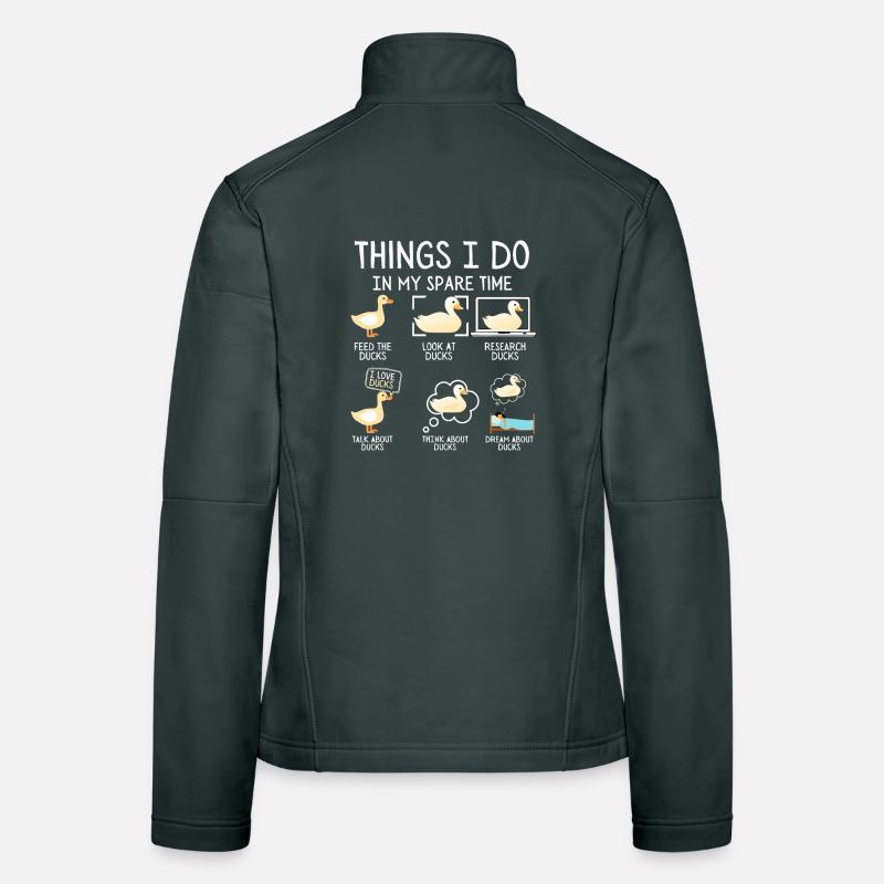 Entenleben Freizeit Frauen Softshelljacke