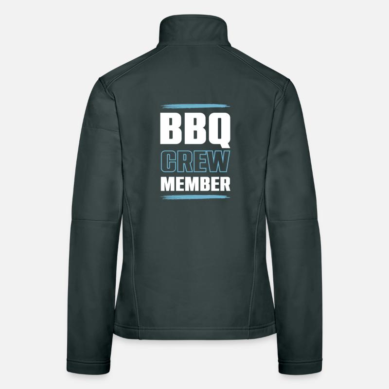 Équipe de barbecue Veste en tissu softshell Femme
