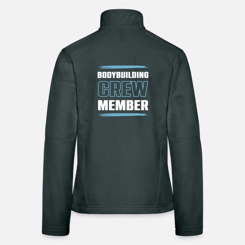 Équipe de culturisme Veste en tissu softshell Femme
