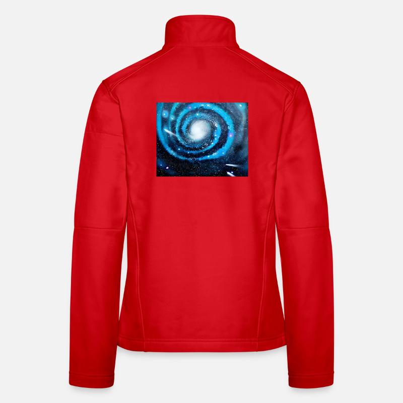 Blue Galaxy Women's Softshell Jacket
