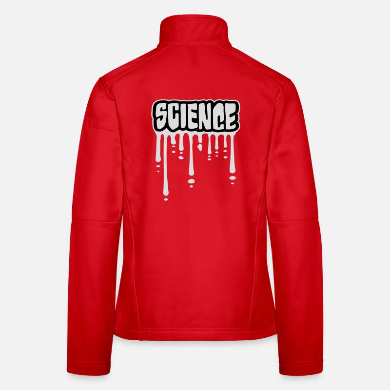 Science Wissenschaft Statement Nerd Bildung Spruch Frauen Softshelljacke