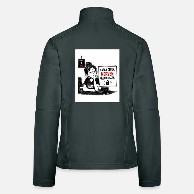 Innerlich gekündigt  Frauen Softshelljacke