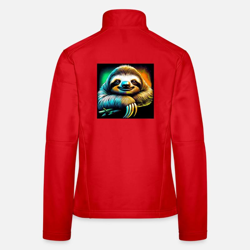 sloth Women's Softshell Jacket