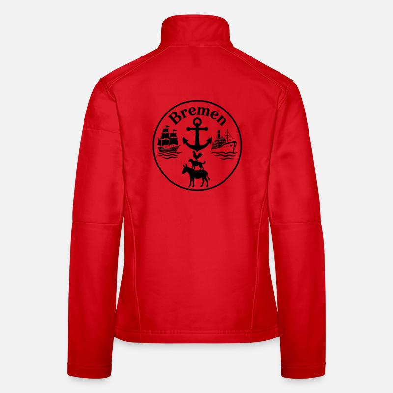 Bremen Frauen Softshelljacke
