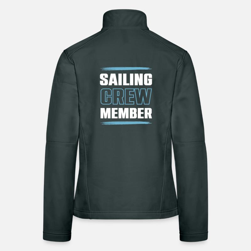 Équipage de navigation Veste en tissu softshell Femme