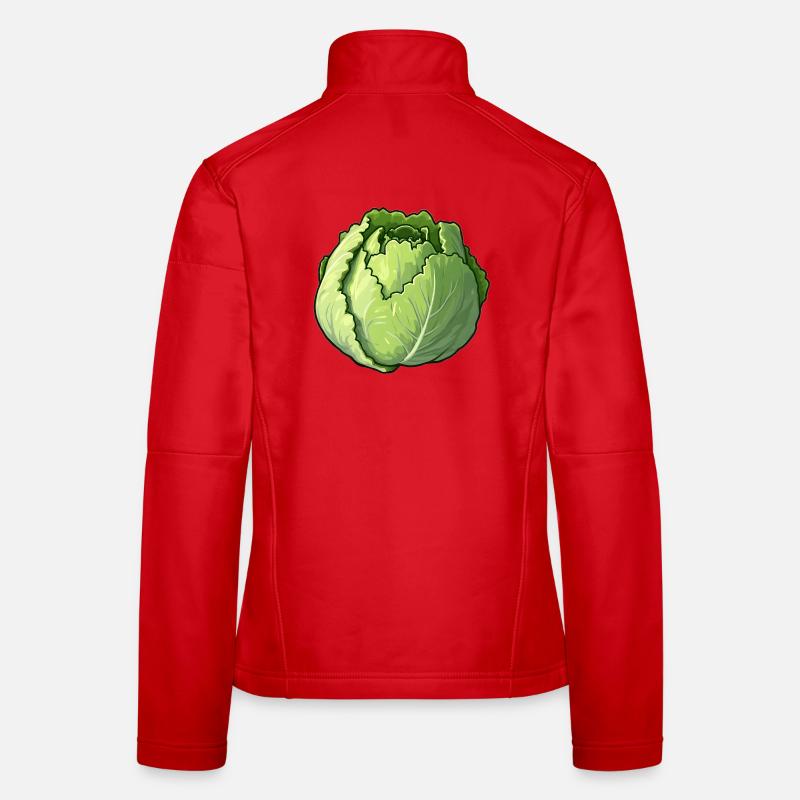 salade Veste en tissu softshell Femme