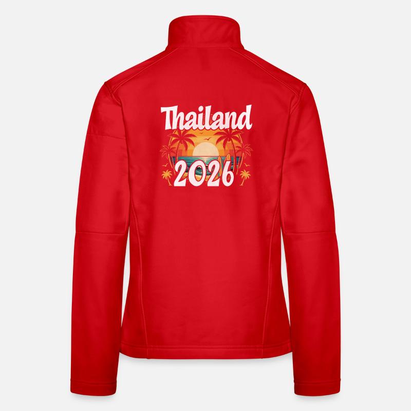 Thailand 2026 Frauen Softshelljacke