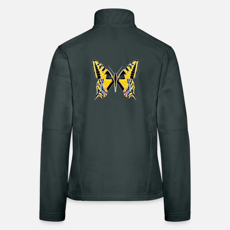 Schwalbenschwanz Frauen Softshelljacke
