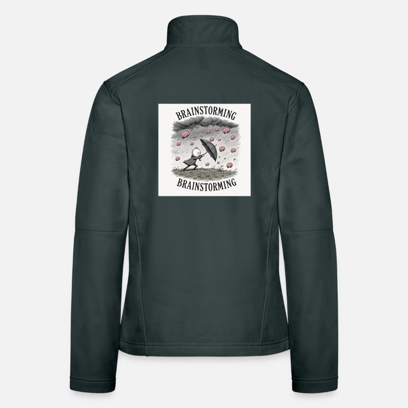 Brainstorming Veste en tissu softshell Femme